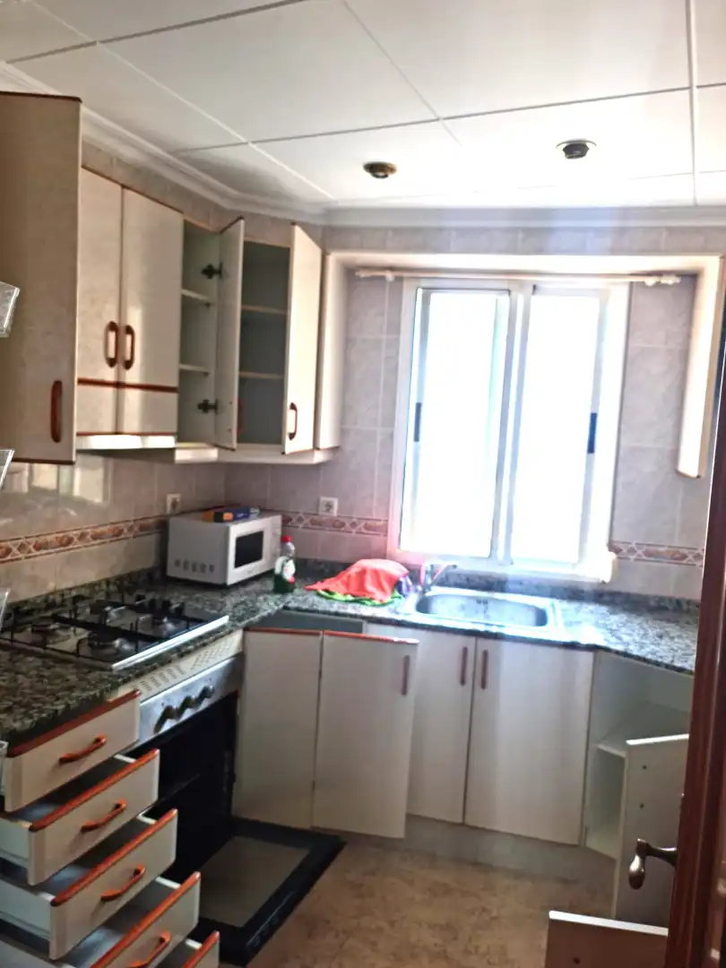 Cocina de Apartamento en venta en Cullera con Calefacción, Amueblado y Horno