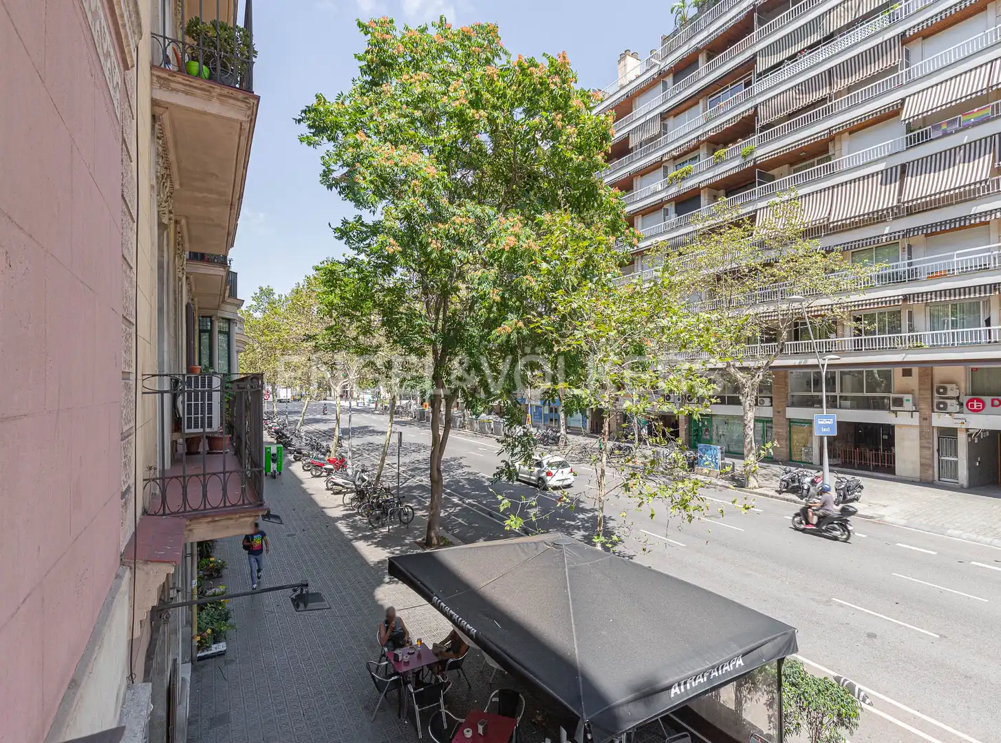 Exterior view of Flat for rent in Barcelona  with Air Conditioner, Heating and Parquet flooring