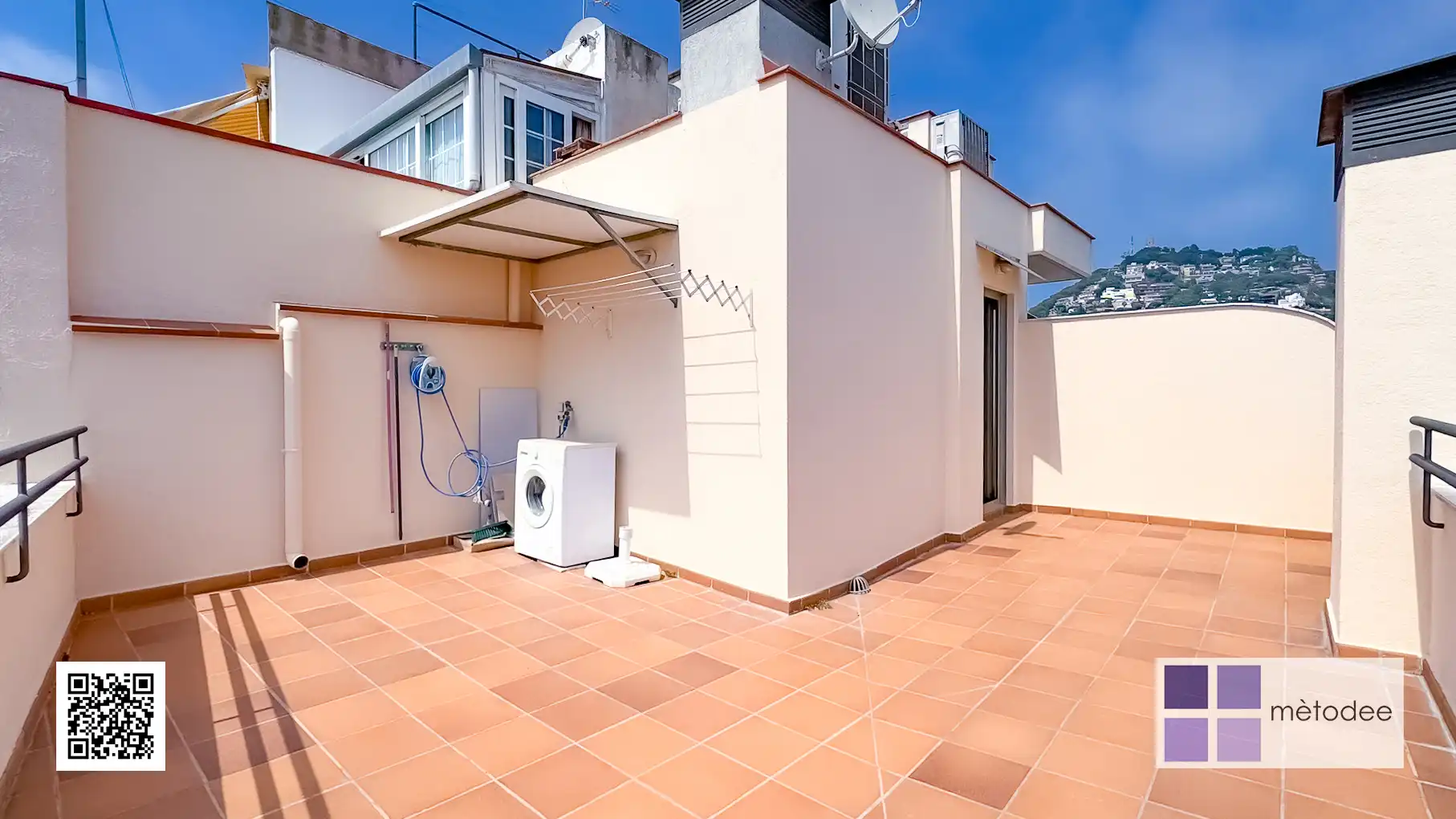Terraza de Ático de alquiler en Blanes con Aire acondicionado, Calefacción y Terraza