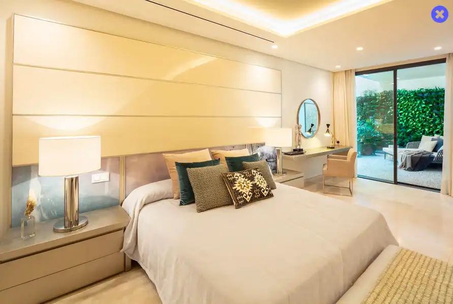 Bedroom of Houses for rent in Marbella  with Air Conditioner, Private garden and Terrace