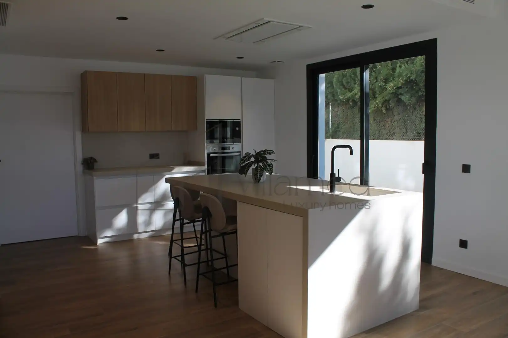 Cuina de Casa o xalet de lloguer en L'Eliana amb Aire condicionat, Jardí privat i Terrassa