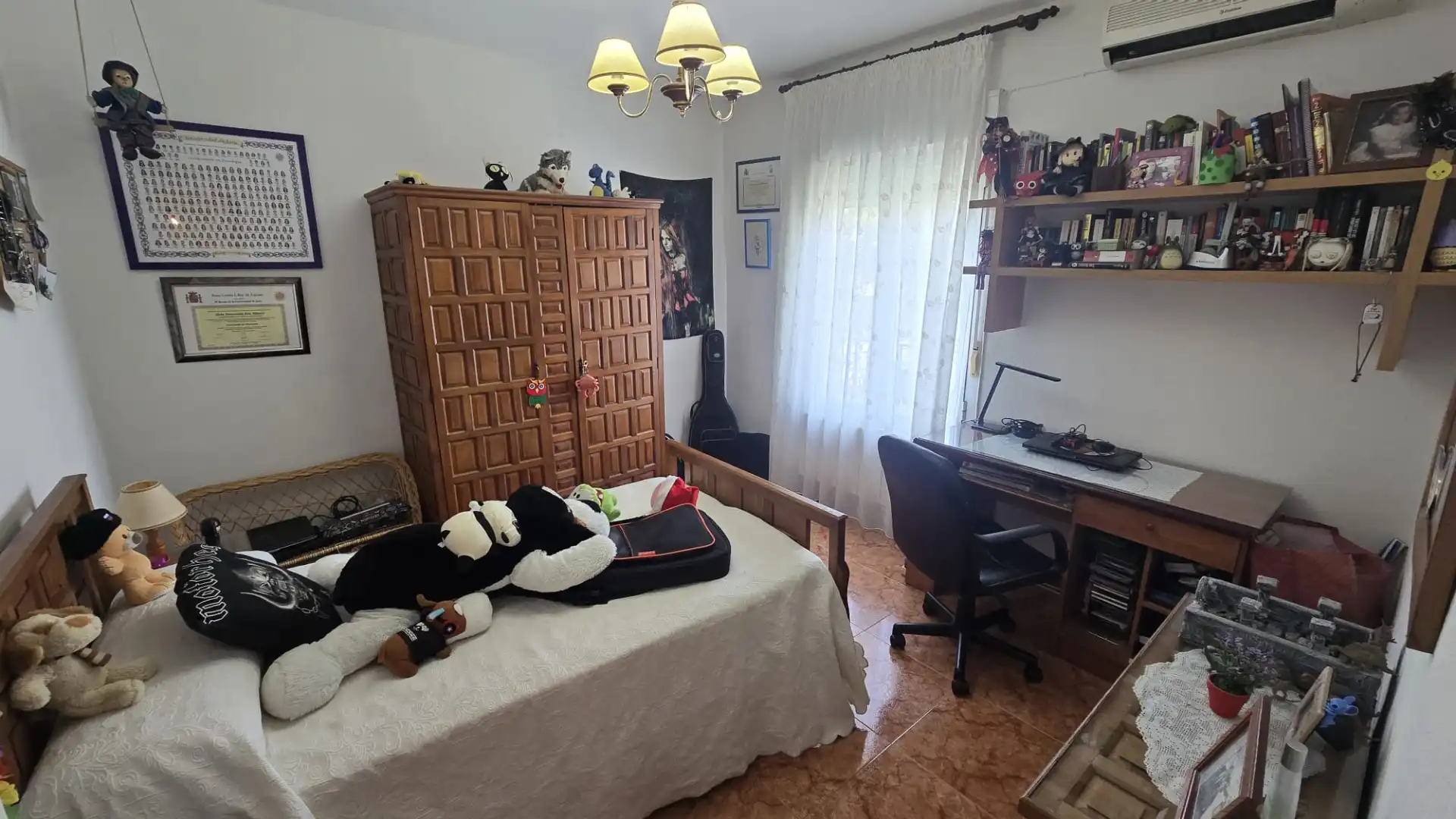 Bedroom of Detached homes for sale in Úbeda  with Air Conditioner, Heating and Private garden