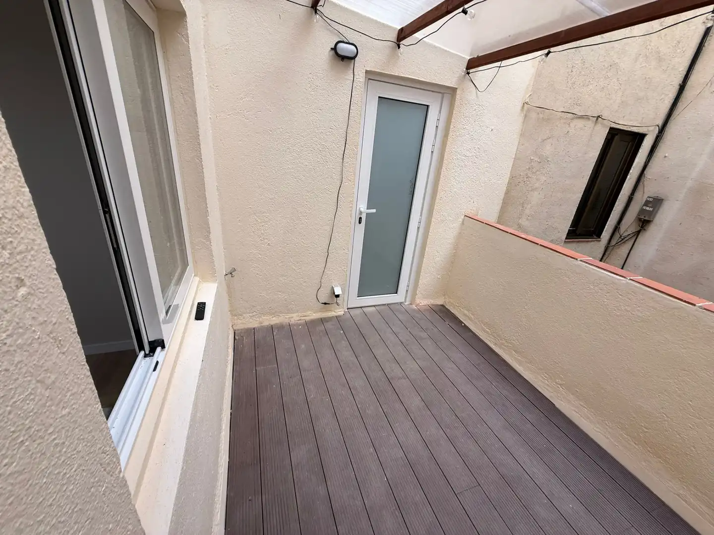Balcony of Flat for sale in Barcelona  with Air Conditioner, Heating and Parquet flooring