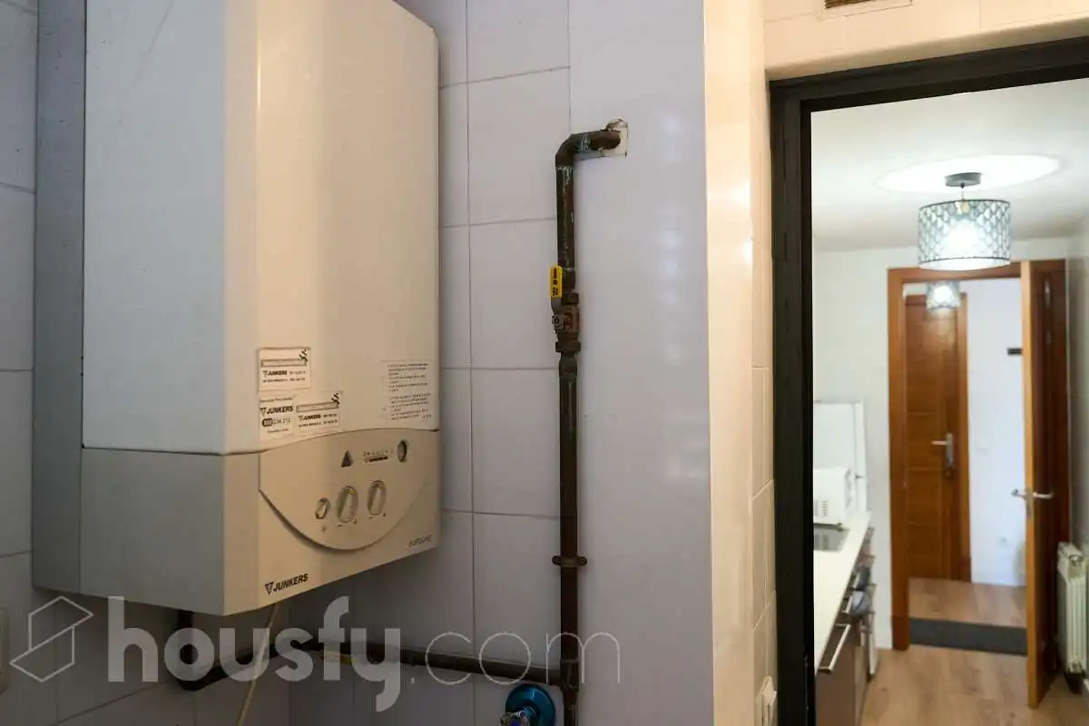 Badezimmer von Wohnung zum Verkauf in  Palma de Mallorca mit Klimaanlage, Heizung und Privatgarten