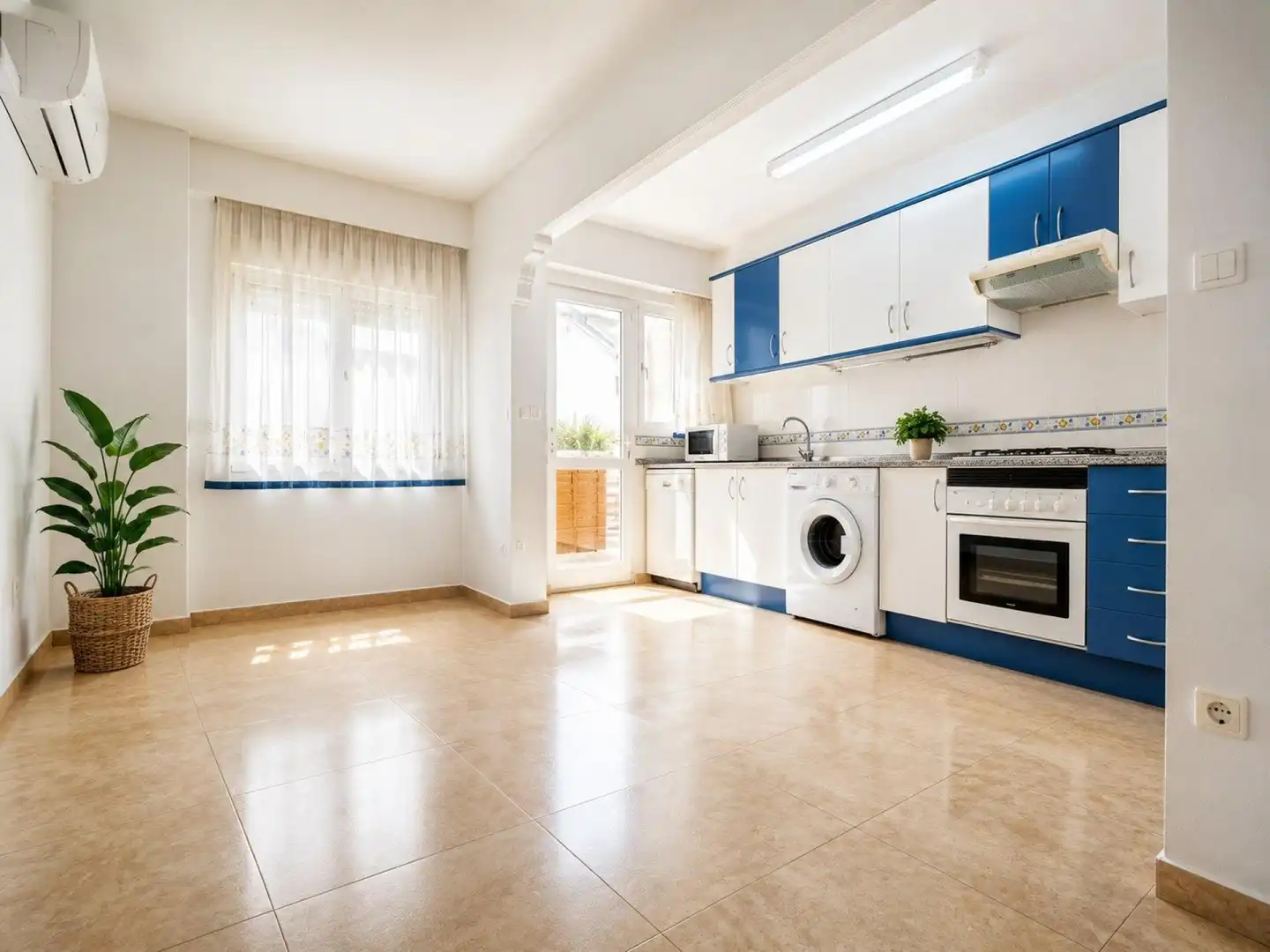 Kitchen of Flat for sale in Xirivella  with Air Conditioner, Heating and Terrace