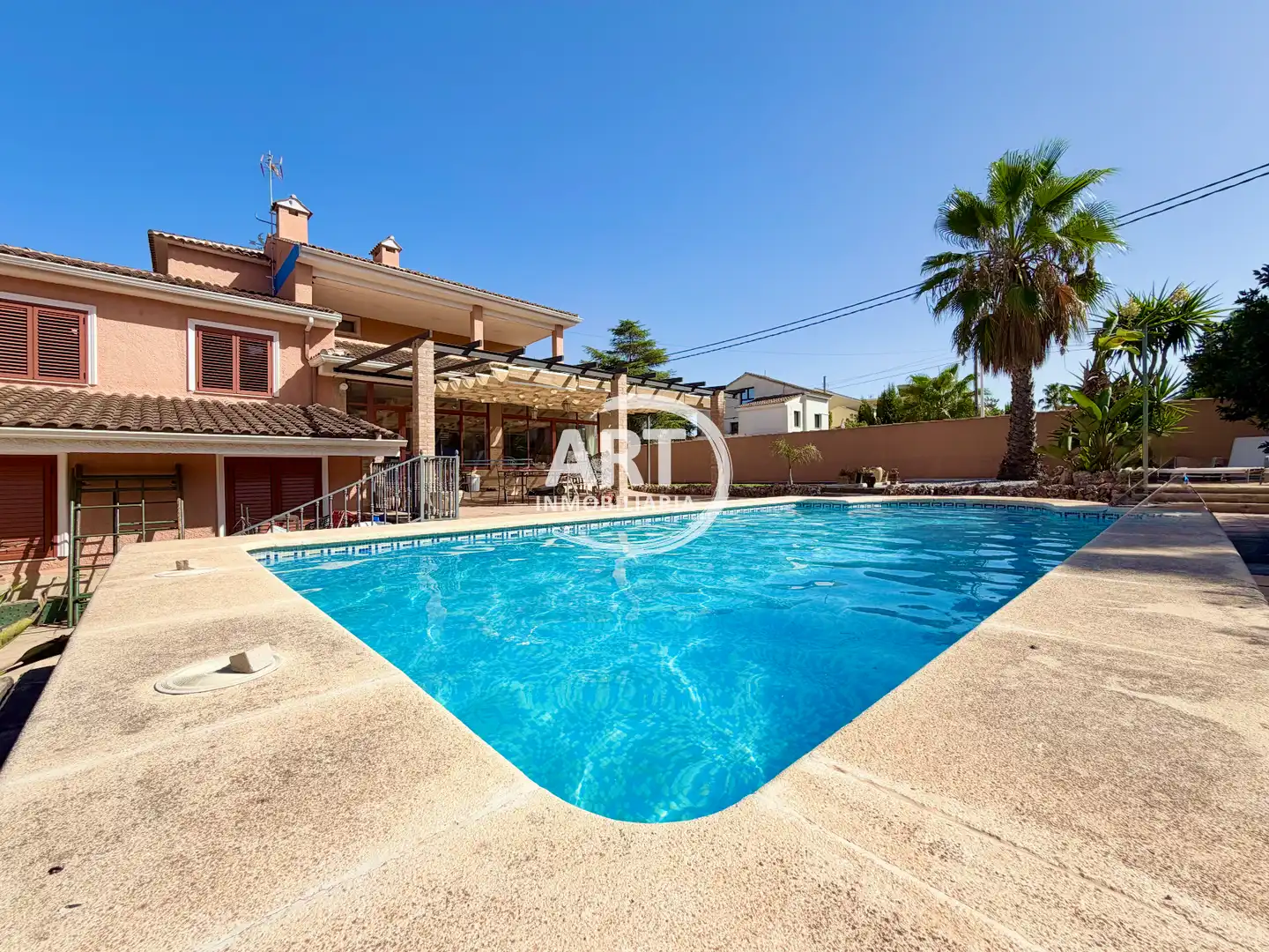 Exterior view of Houses for sale in Riba-roja de Túria  with Air Conditioner, Heating and Private garden