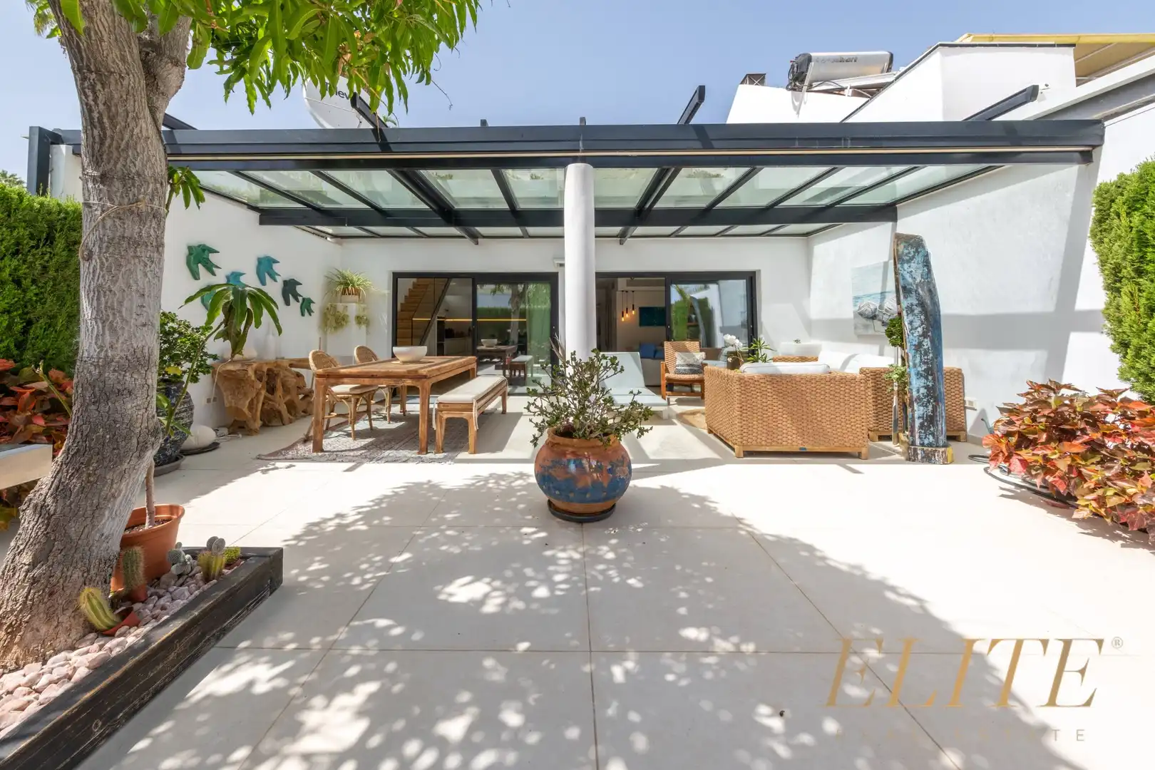 Terraza de Casa o chalet en venta en San Bartolomé de Tirajana con Aire acondicionado, Calefacción y Jardín privado