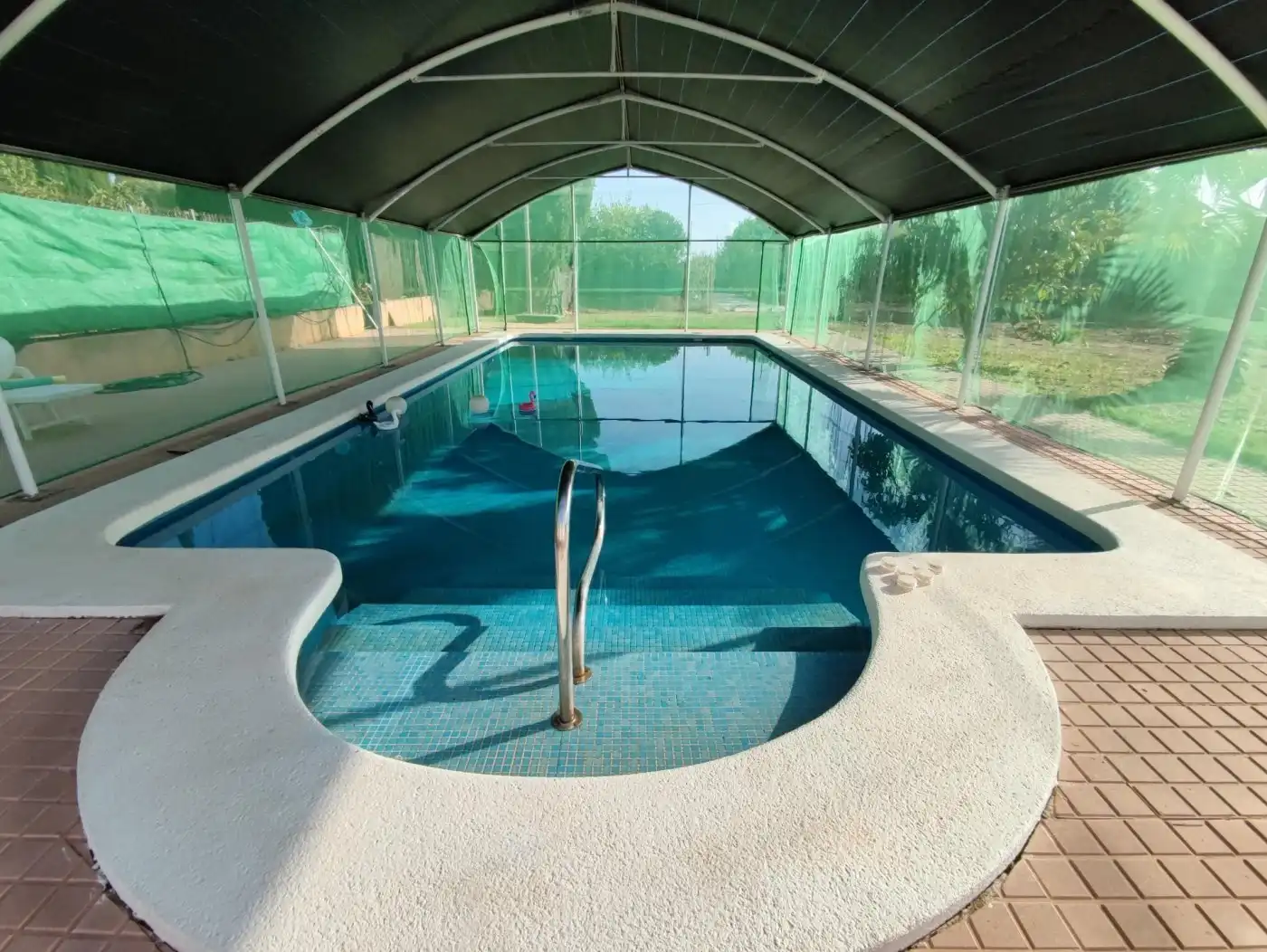 Schwimmbecken von Country house zum Verkauf in Cartagena mit Klimaanlage, Schwimmbad und Möbliert