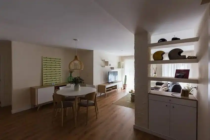Dining room of Flat for rent in Valencia  with Air Conditioner and Balcony