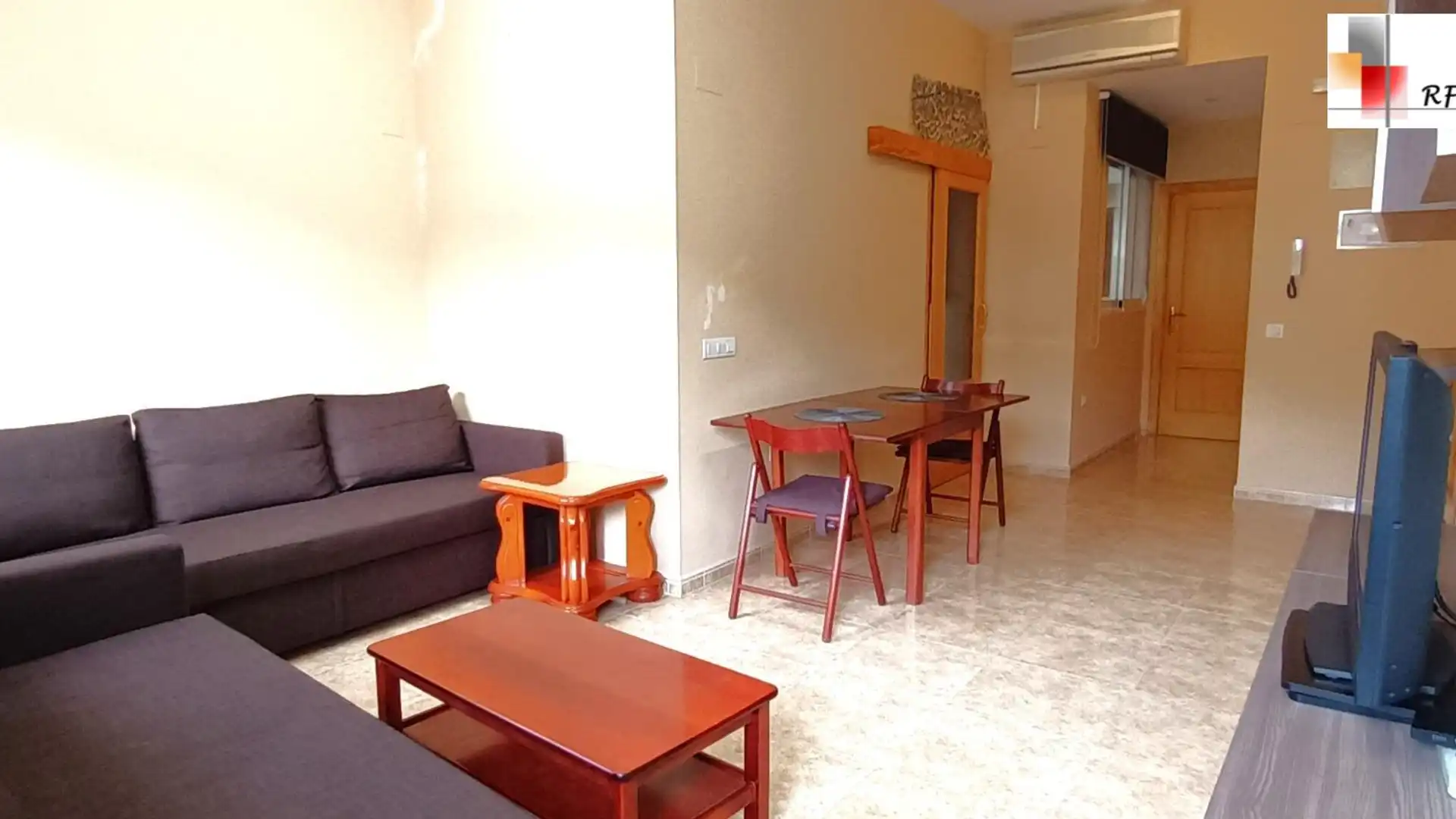 Living room of Planta baja for sale in Torreblanca  with Air Conditioner and Furnished