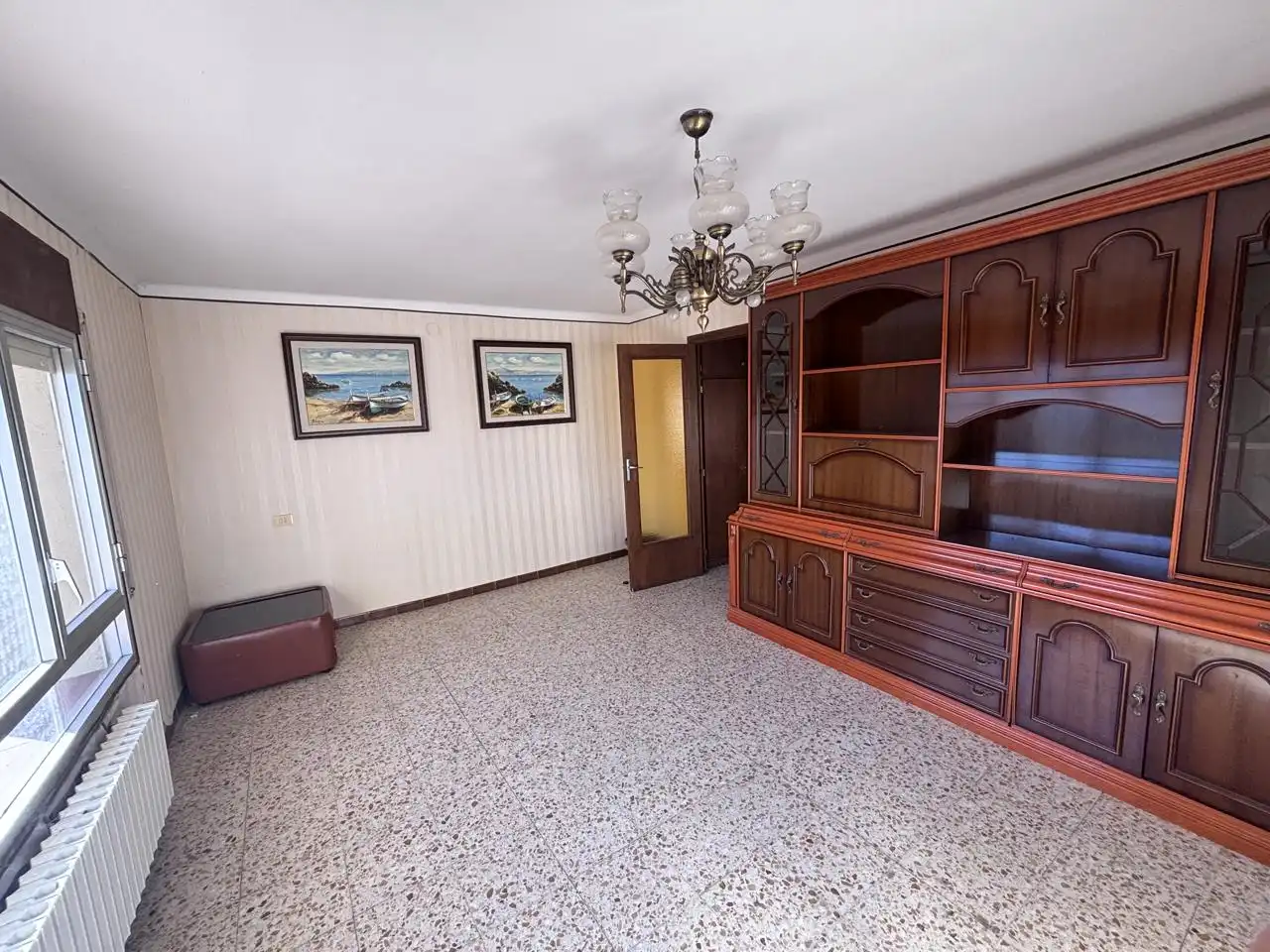 Sala d'estar de Casa o xalet en venda en Ribera d'Urgellet amb Calefacció, Moblat i Alarma