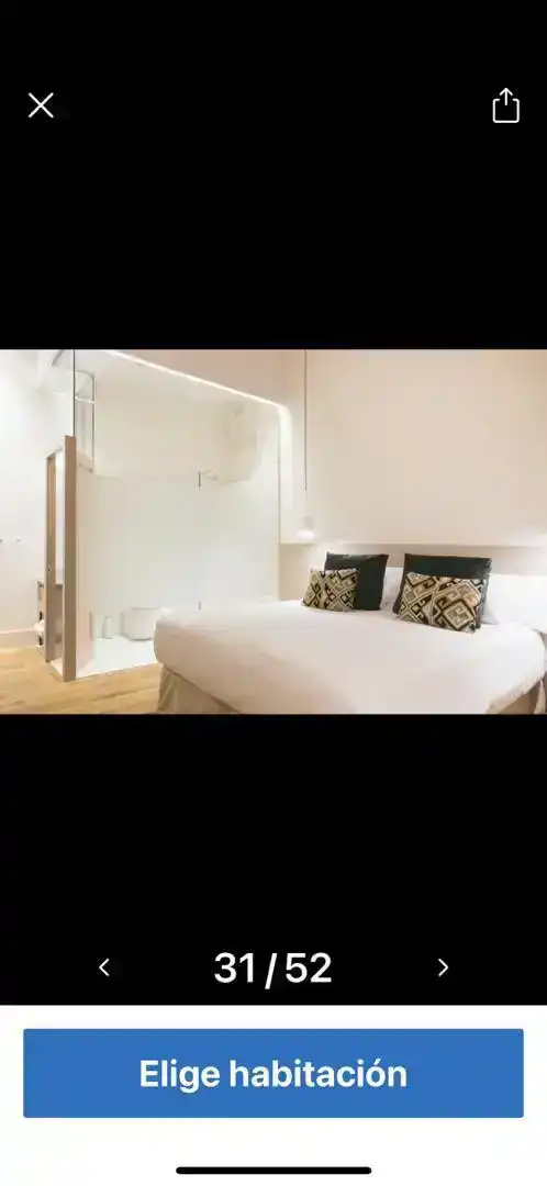 Schlafzimmer von Dachboden zum Verkauf in Torrox mit Klimaanlage und Schwimmbad