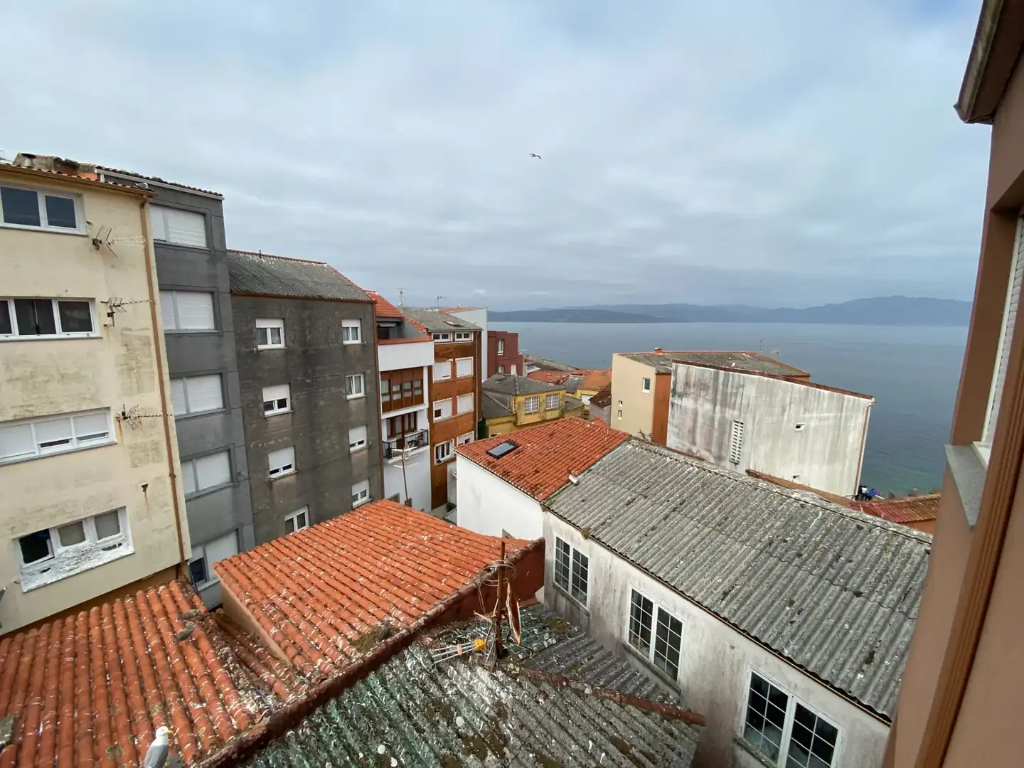 Vista exterior de Piso en venta en Fisterra con Terraza, Trastero y Amueblado