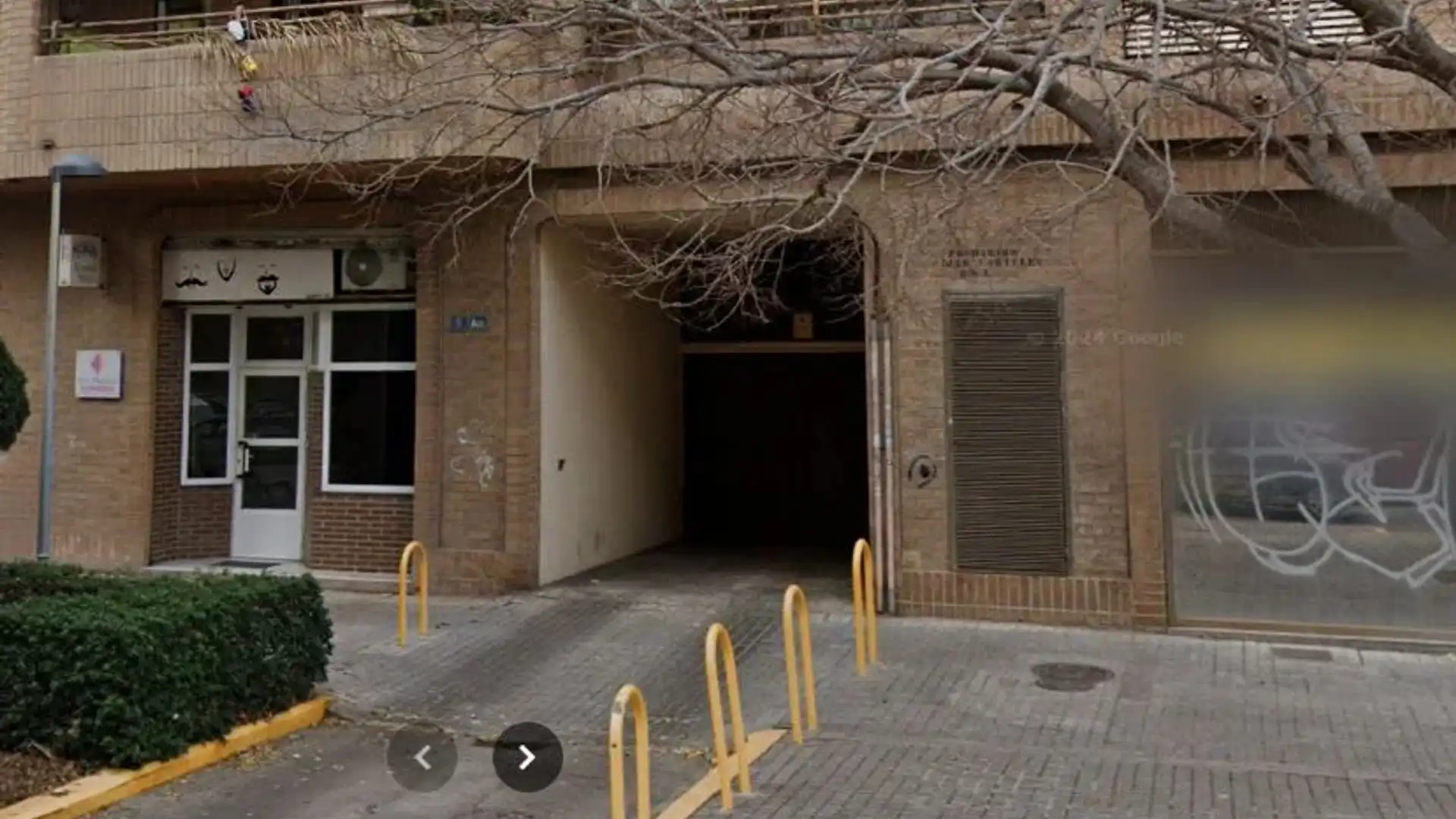 Exterior view of Garage for rent in  Valencia Capital