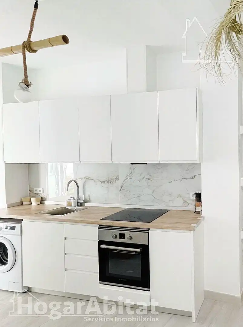 Kitchen of Flat for sale in Valencia  with Heating and Terrace