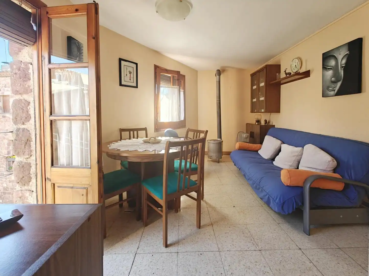 Sala de estar de Casa o chalet en venta en Prades con Trastero y Balcón