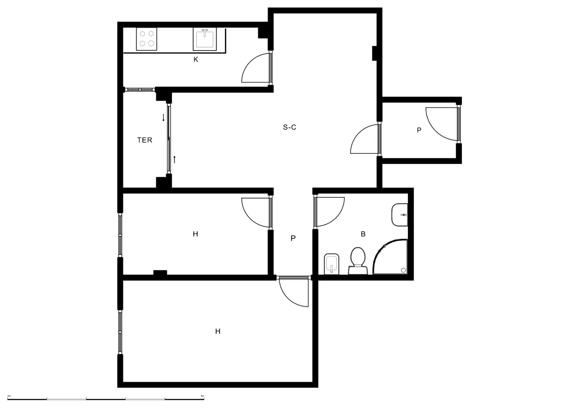 Flat for rent in Getafe  with Air Conditioner, Heating and Terrace