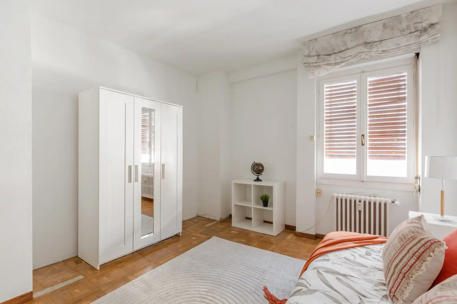 Bedroom of Attic for sale in  Pamplona / Iruña  with Parquet flooring, Terrace and Balcony