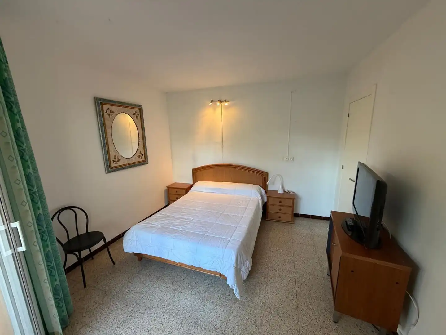Bedroom of Apartments for sale in Roses  with Air Conditioner, Heating and Terrace