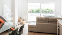 Living room of Attic for sale in  Madrid Capital  with Air Conditioner, Terrace and Swimming Pool