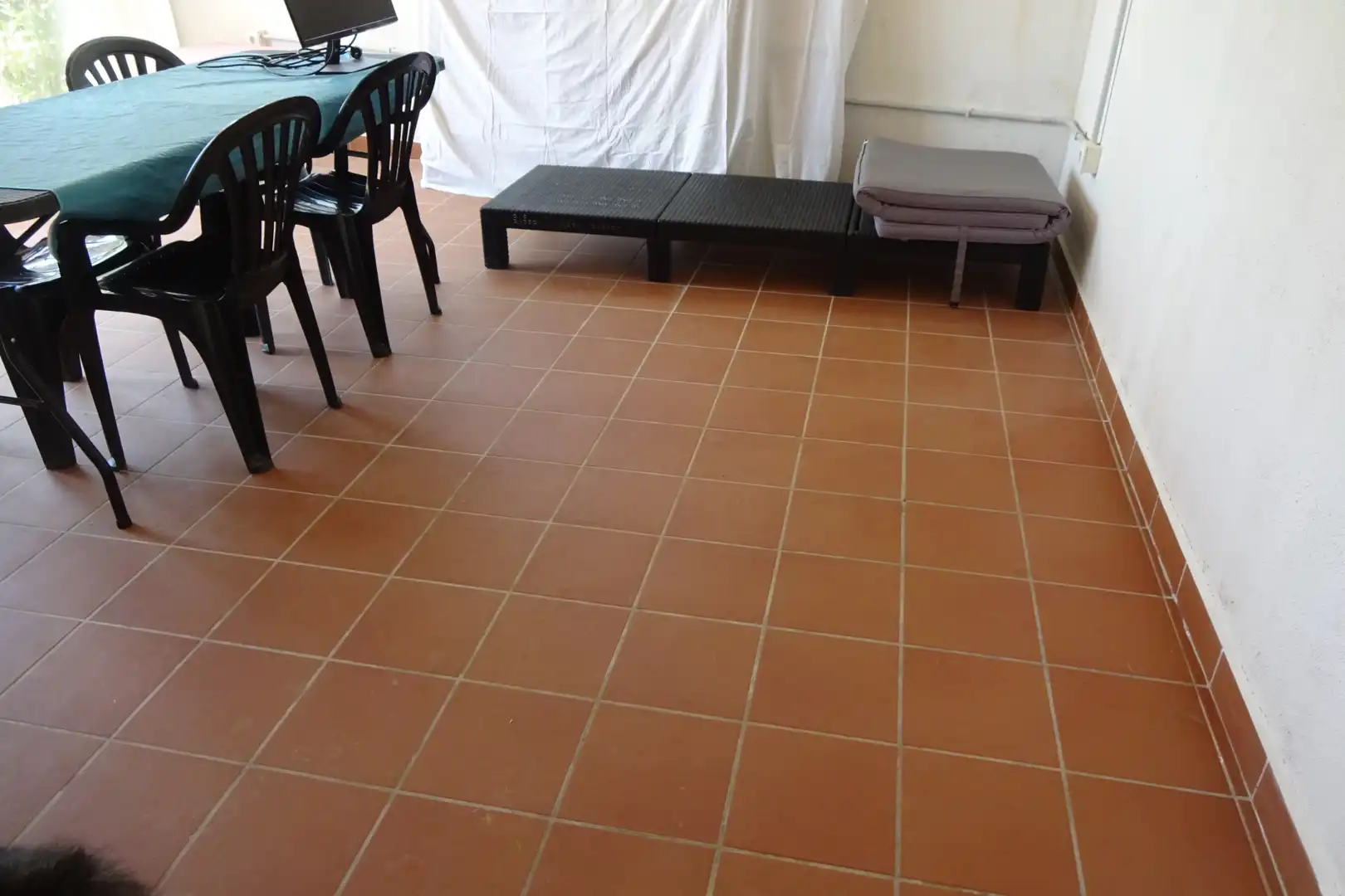 Terrasse von Wohnungen zum Verkauf in Vera mit Klimaanlage, Heizung und Privatgarten