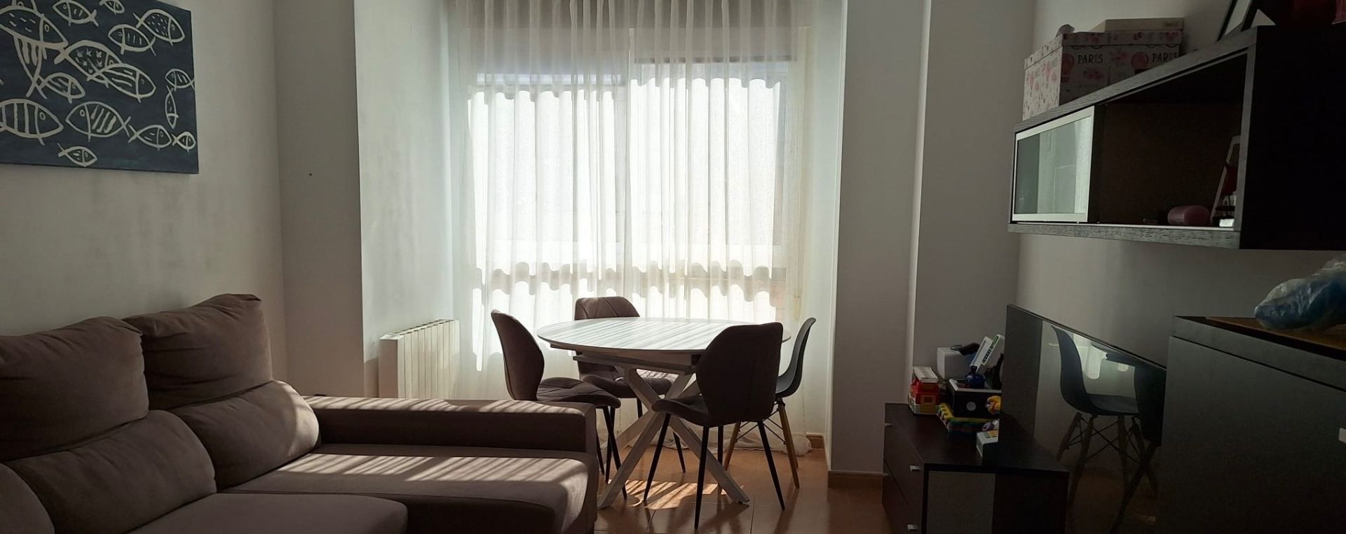 Dining room of Flat for sale in Castellón de la Plana / Castelló de la Plana  with Heating, Storage room and Furnished