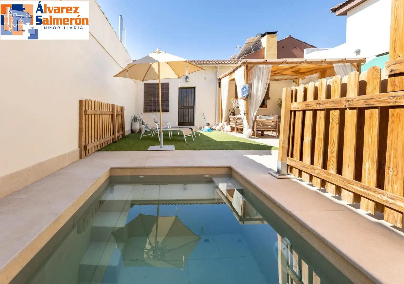 Jardín de Casa o chalet en venta en Albolote con Terraza, Trastero y Jacuzzi