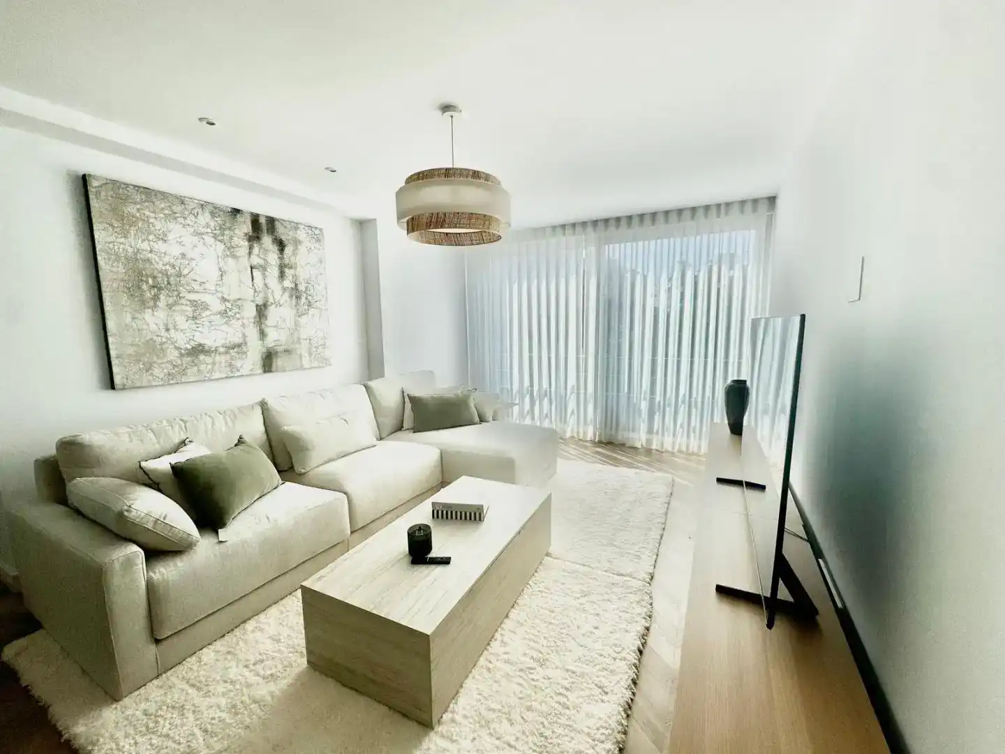 Sala de estar de Piso en venta en Marbella con Aire acondicionado