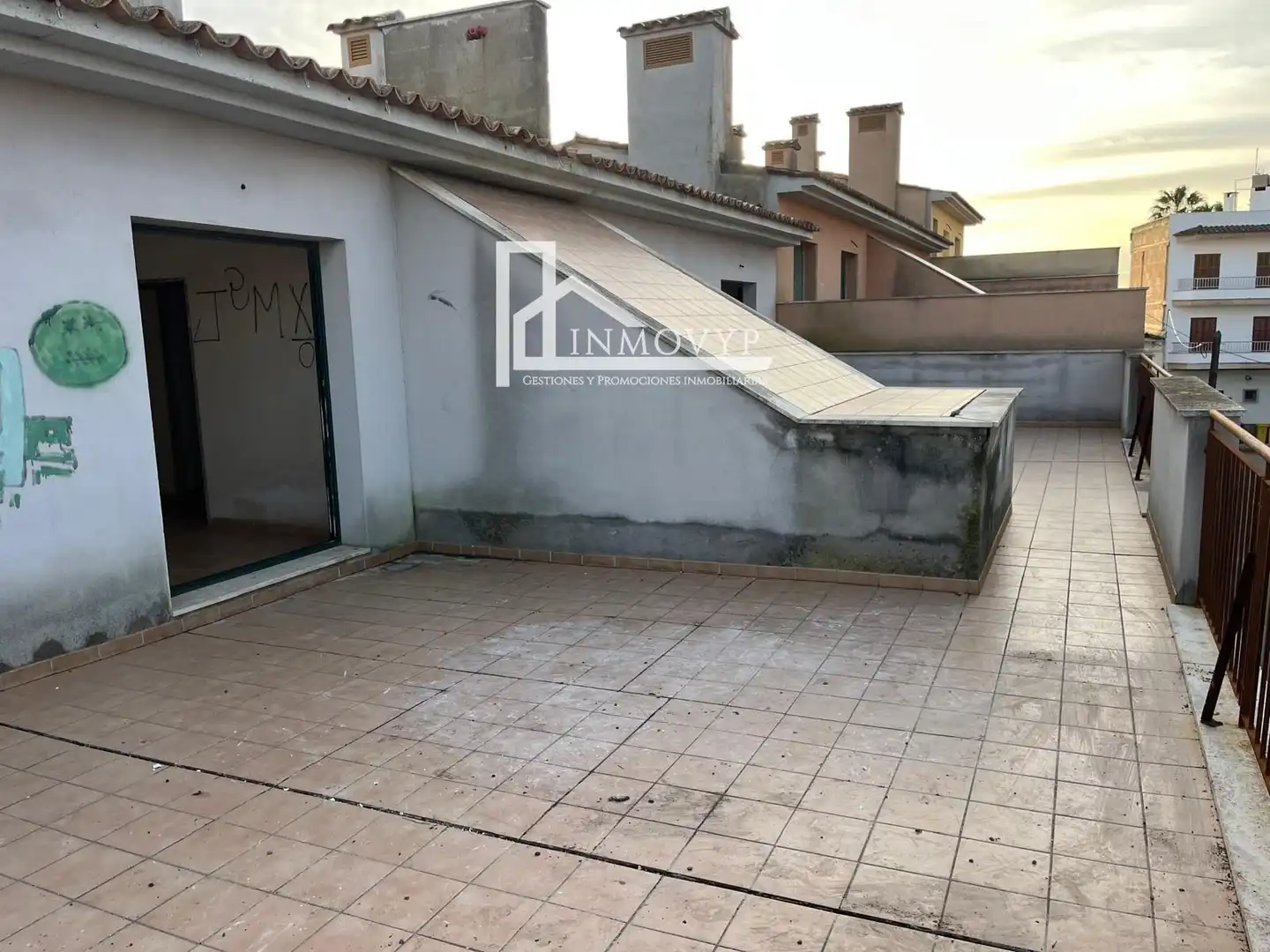 Terrasse von Dachboden zum Verkauf in Maria de la Salut mit Terrasse und Abstellraum
