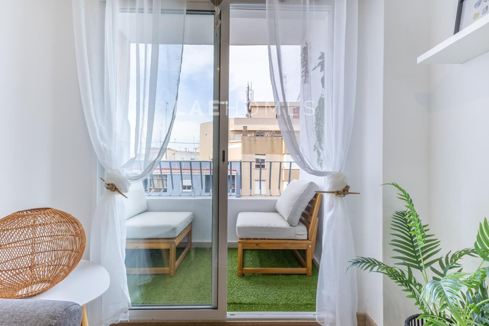 Terraza de Piso en venta en  Valencia Capital con Balcón