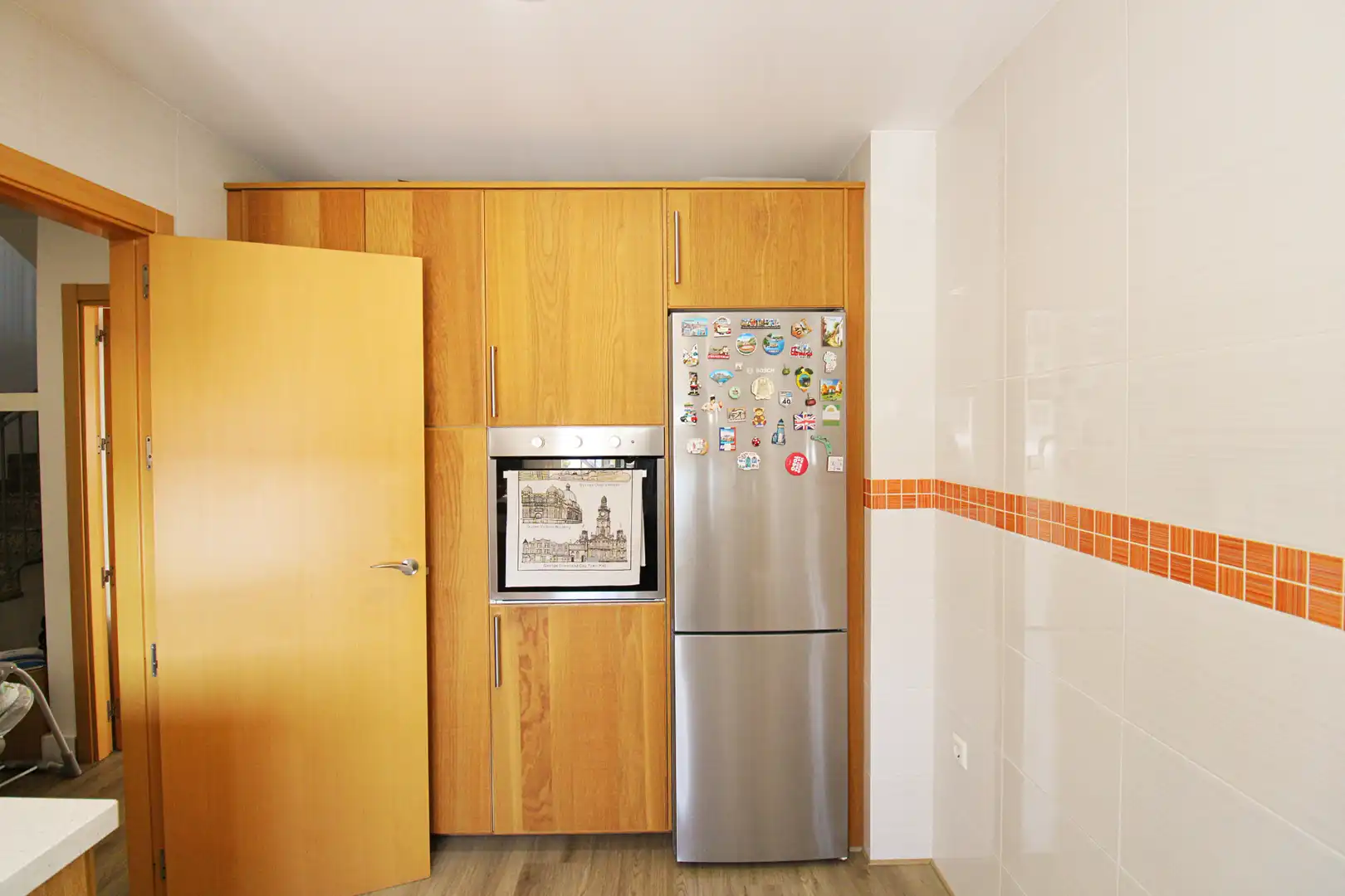 Cocina de Casa adosada en venta en Alhaurín de la Torre con Aire acondicionado, Jardín privado y Terraza