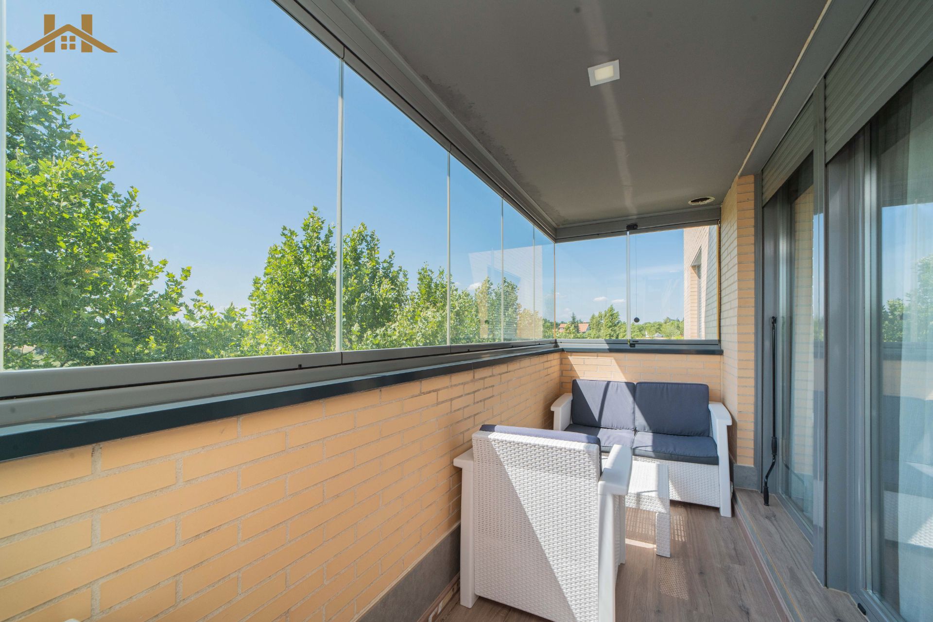 Terrace of Flat for sale in Boadilla del Monte  with Air Conditioner, Heating and Terrace