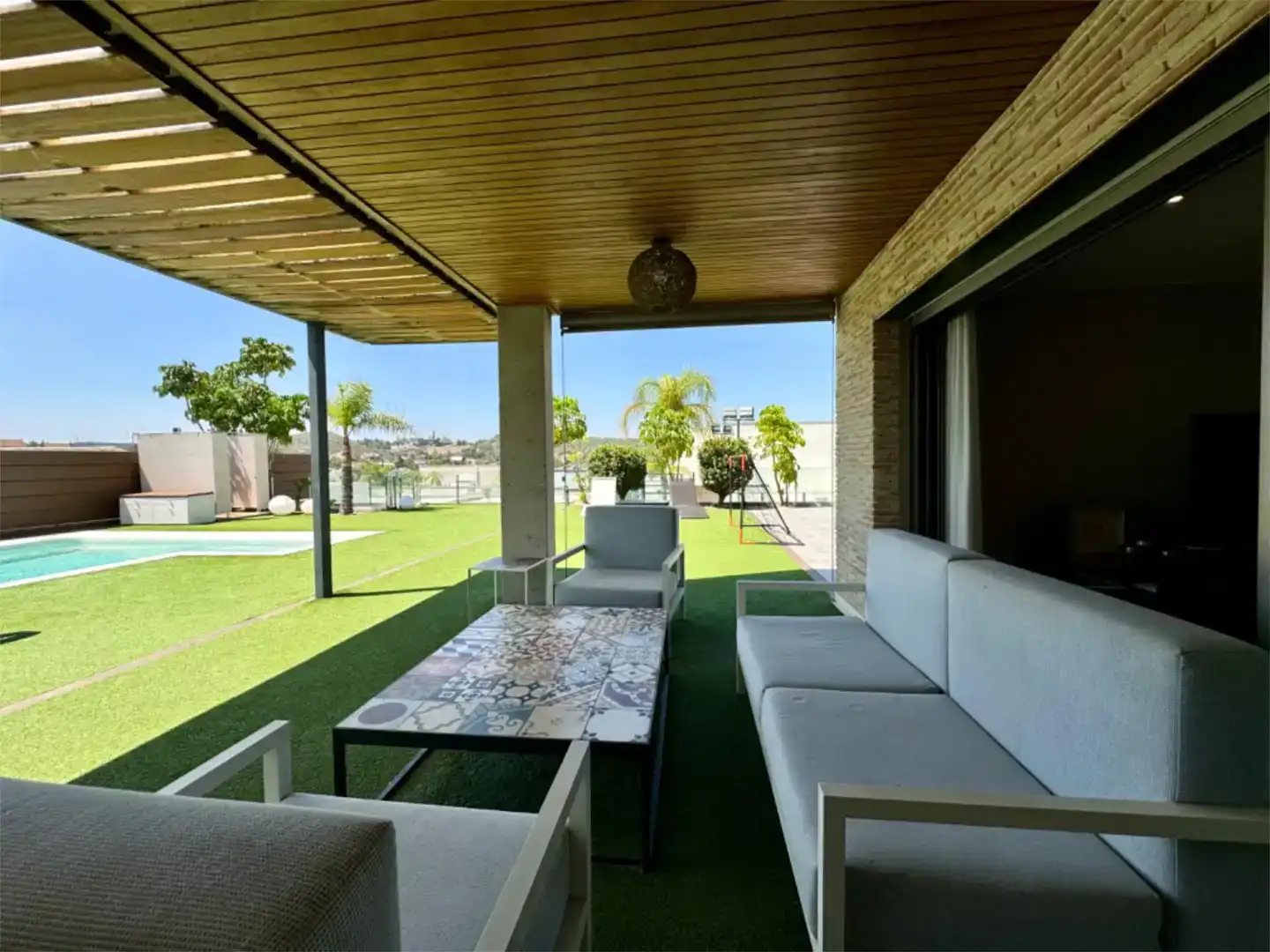 Terrassa de Casa o xalet en venda en Molina de Segura amb Aire condicionat i Piscina