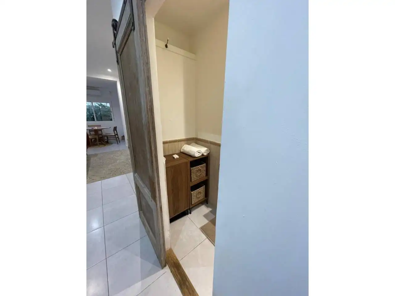 Wohnung zur Miete in Castelldefels mit Klimaanlage, Privatgarten und Terrasse