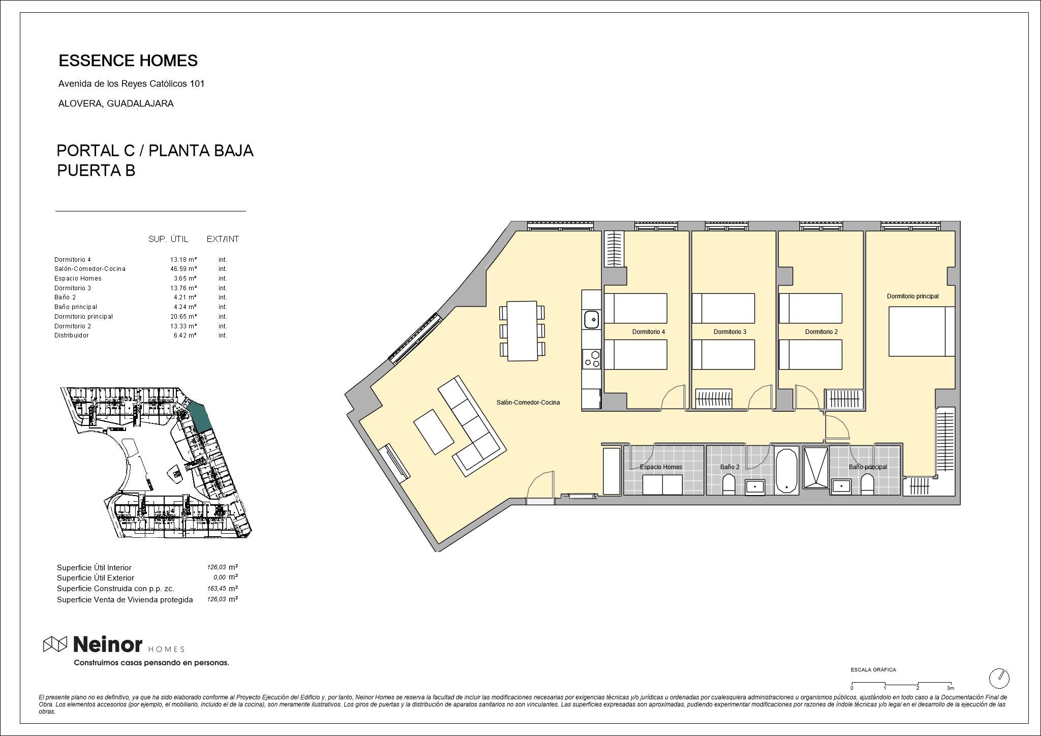Flat for sale in   Avenida Camino las Fuentes, Alovera