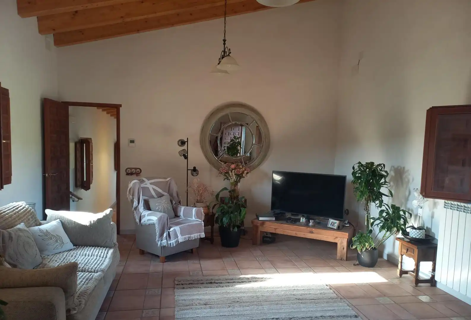 Sala de estar de Finca rústica en venta en Rasquera