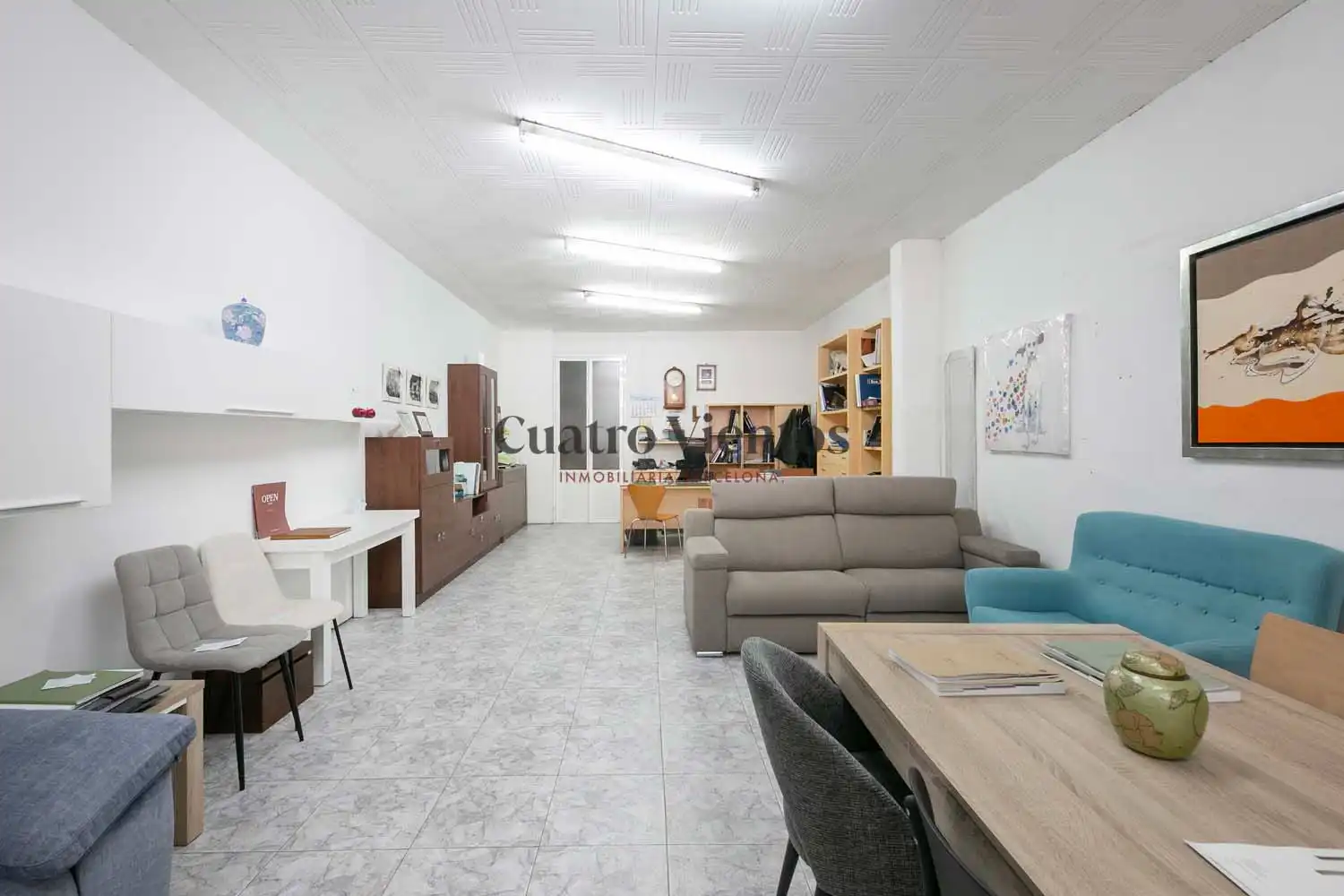 Sala de estar de Local en venta en Barcelona con Terraza