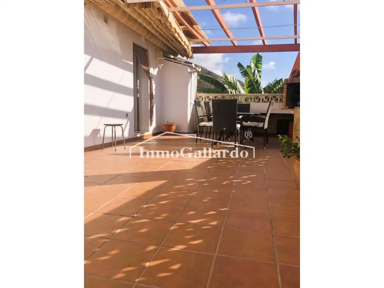 Terrasse von Haus oder Chalet zum Verkauf in Rincón de la Victoria mit Privatgarten, Terrasse und Schwimmbad