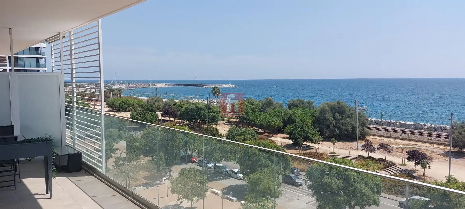 Terrasse von Wohnung zur Miete in Mataró mit Klimaanlage, Heizung und Parkett