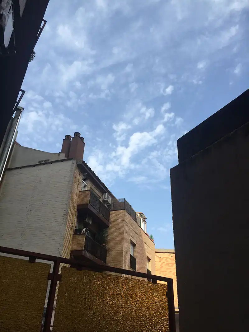 Exterior view of Flat for sale in Barcelona  with Air Conditioner, Heating and Parquet flooring