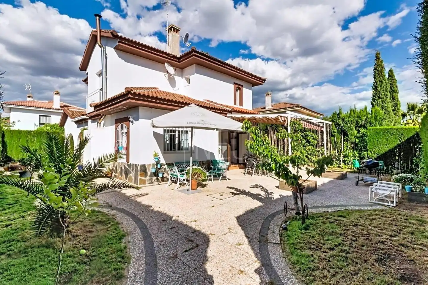 Jardí de Casa o xalet en venda en Albolote amb Aire condicionat, Calefacció i Jardí privat