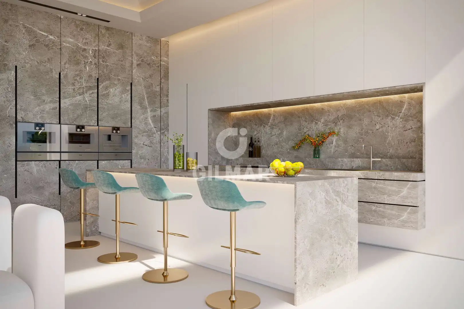 Kitchen of Houses for sale in Benahavís  with Heating, Private garden and Swimming Pool