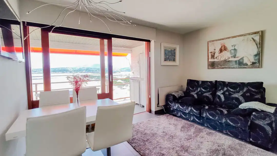 Living room of Flat for rent in Hondarribia  with Heating, Private garden and Terrace