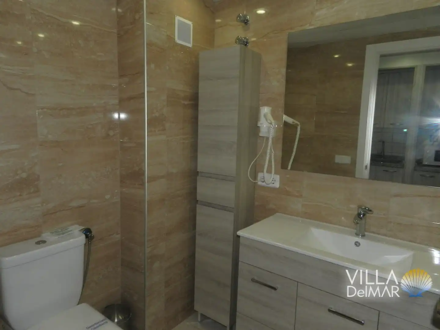 Baño de Estudio en venta en Calpe / Calp con Aire acondicionado, Calefacción y Amueblado
