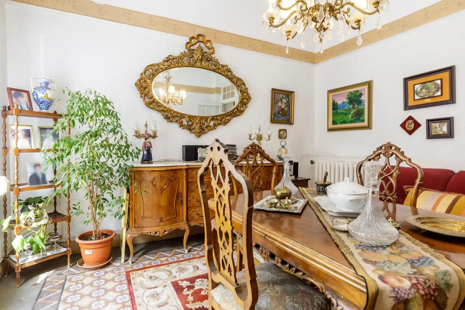 Comedor de Piso en venta en Zaragoza con Calefacción y Balcón