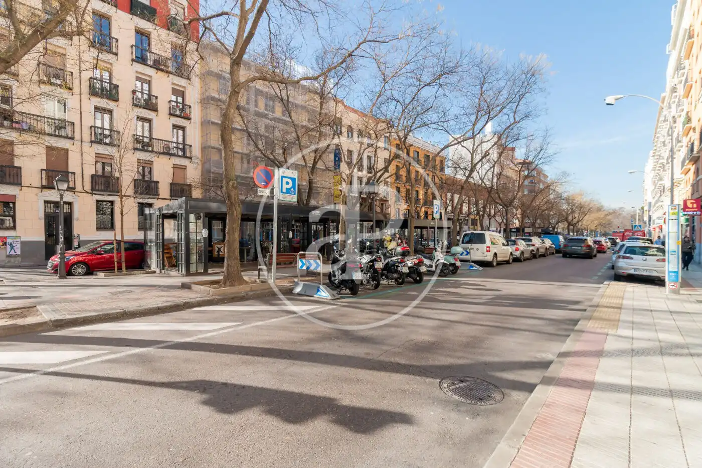 Vista exterior de Pis de lloguer en Madrid amb Aire condicionat, Calefacció i Moblat