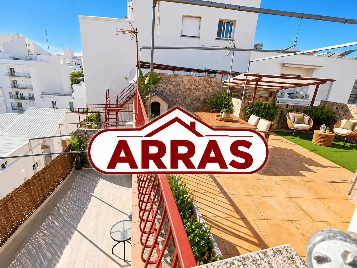 Terraza de Ático en venta en Centre