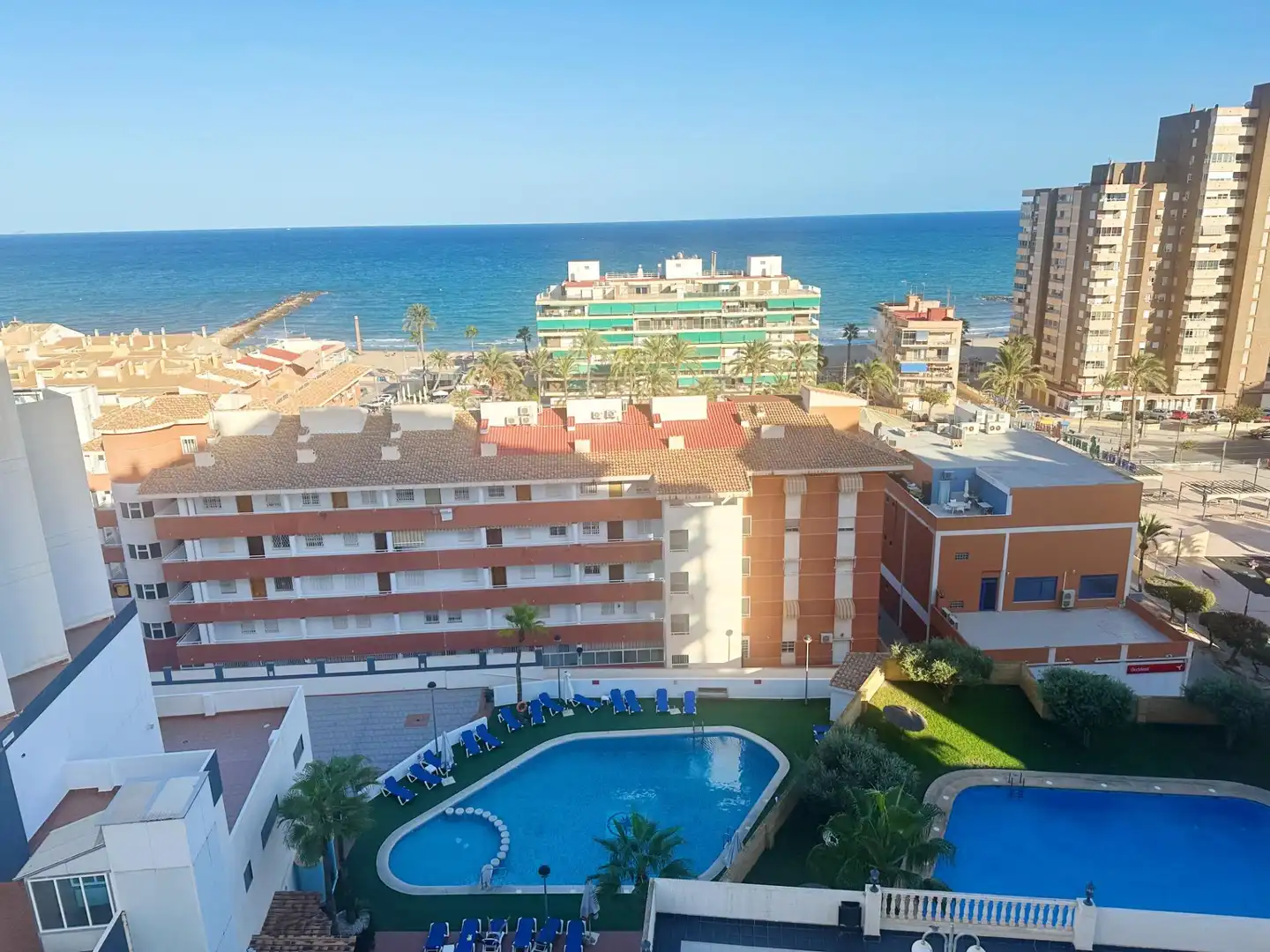 Bedroom of Apartments for rent in El Campello  with Air Conditioner, Heating and Private garden