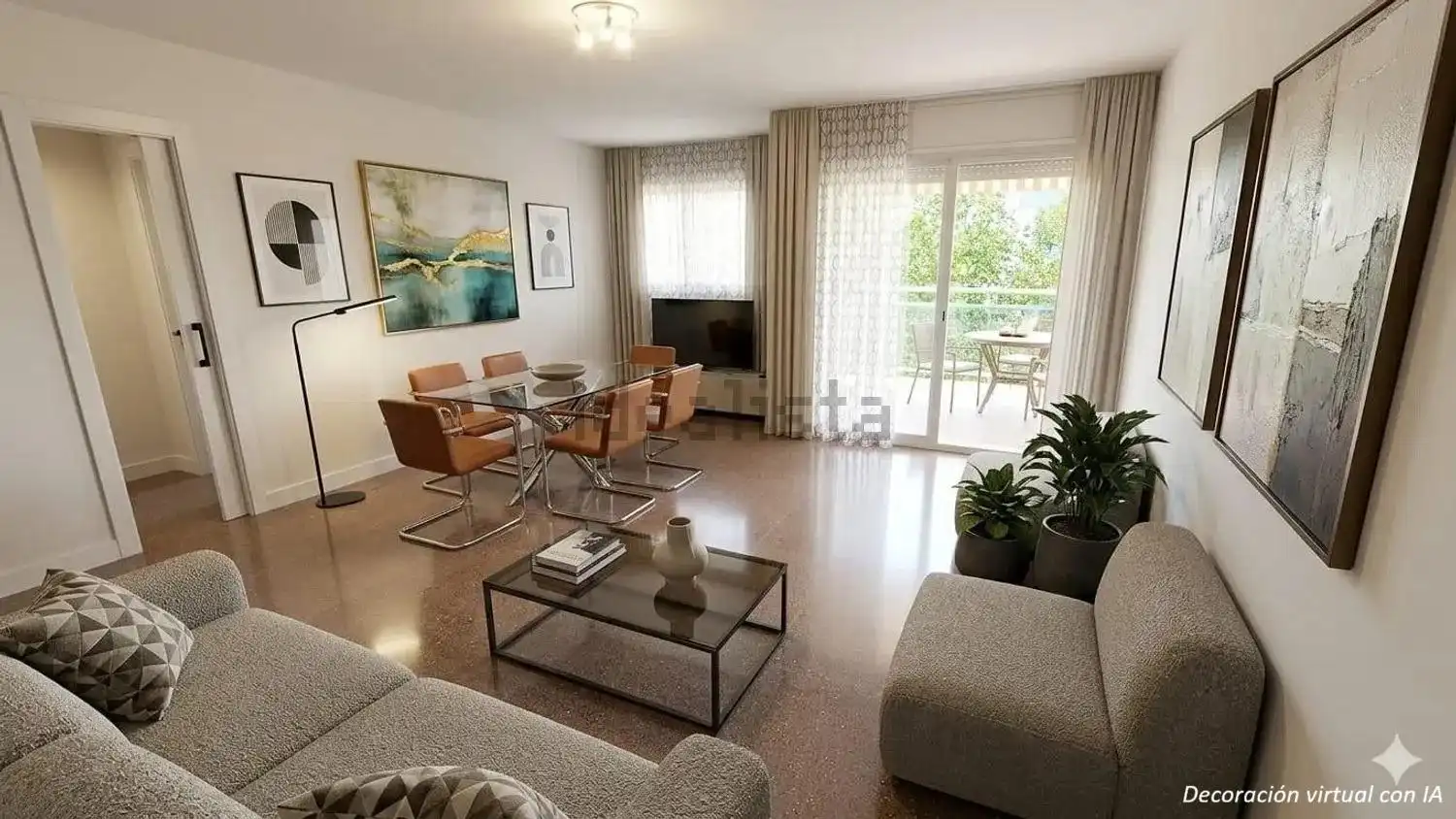 Sala d'estar de Pis en venda en Salou amb Calefacció, Terrassa i Balcó