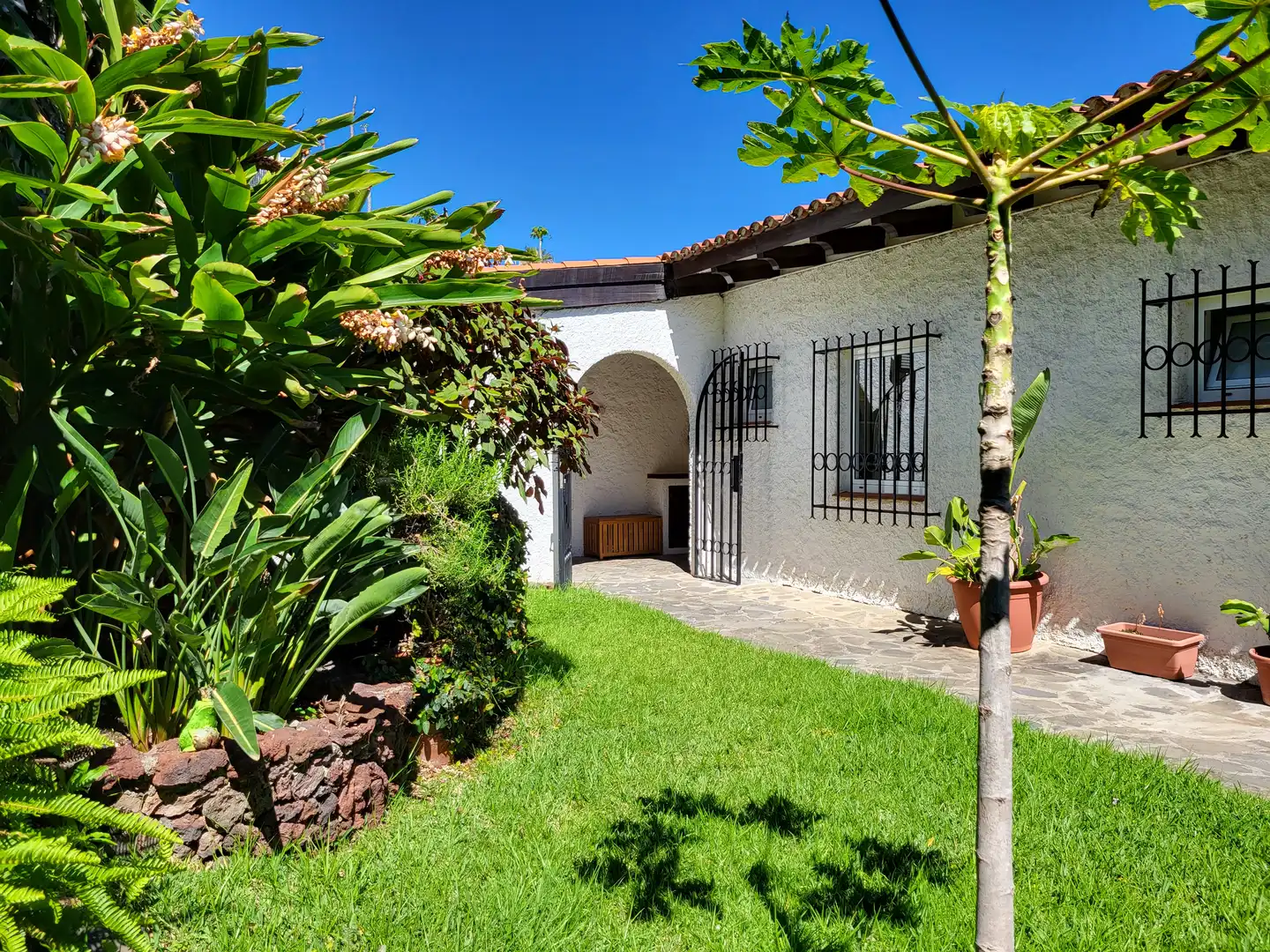 Jardín de Casa o chalet en venta en Los Realejos con Calefacción, Terraza y Trastero